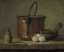 J.B.S.Chardin, Stillleben mit Kupferkess von klassik art
