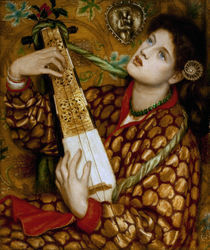 D.G.Rossetti, Ein Weihnachtslied by klassik art