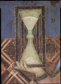 A.Lorenzetti, Sanduhr der Temperantia von klassik art