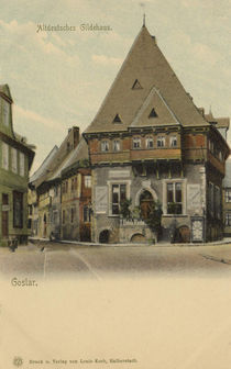 Goslar, Gildehaus / Postkarte by klassik art