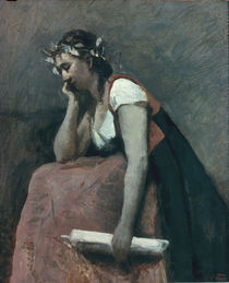 Corot, La Poesie/ um 1868 von klassik art