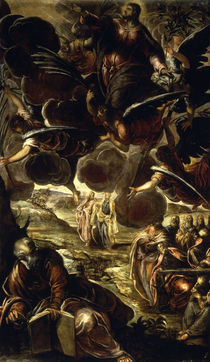Tintoretto, Christi Himmelfahrt by klassik art