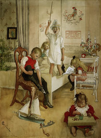 C.Larsson, Am Morgen des Weihnachtstages by klassik art