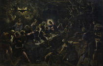 Tintoretto, Abendmahl by klassik art