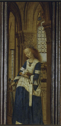 Jan van Eyck, Die Heilige Katharina von klassik art