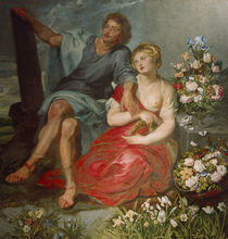 Pausias und Glycera / Rubens u. O.Beert by klassik art