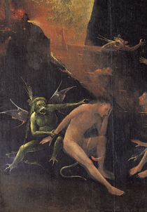 Bosch, Die Hoelle (Ausschnitt) by klassik art