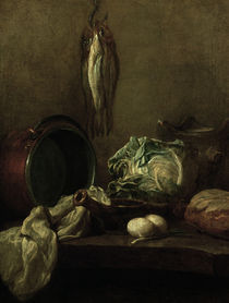 J.B.S.Chardin, Stillleben mit Kessel von klassik art