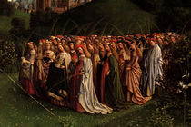 Maertyrerinnen / Jan v.Eyck, Genter Altar von klassik art