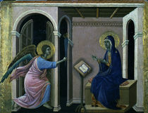 Duccio, Zweite Verkuendigung an Maria by klassik art