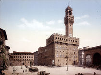 Floranz, Piazza della Signoria/Photochr. by klassik art