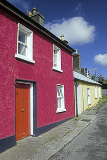  Irland County Kerry Dingle Die Hell Maler Farben Eines Hauses In Dingle von Jason Friend