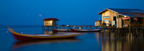 Sabah Malaysia, Borneo, Water Village von Jason Friend