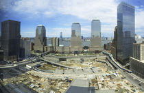 High angle view of buildings in a city by Panoramic Images