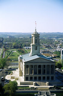 Facade of a government building by Panoramic Images