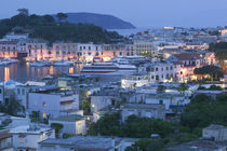 High angle view of a city, Ischia, Naples, Campania, Italy von Panoramic Images