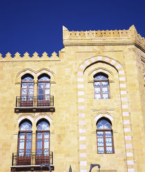 Low angle view of a building, Beirut, Lebanon by Panoramic Images