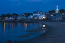 Buildings at the waterfront, Front Beach, Rockport, Cape Ann, Massachusetts, USA by Panoramic Images