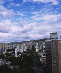 Clouds over a city, Belo Horizonte, Minas Gerais, Brazil von Panoramic Images