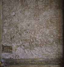 Close-up of graffiti on a wall, Rome, Italy von Panoramic Images