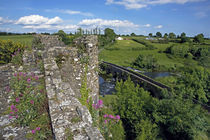 The 13 Arch Bridge from the Castle, Glanworth, County Cork, Ireland von Panoramic Images