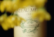 Close-up of a wine bottle von Panoramic Images
