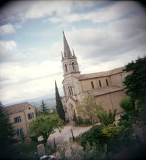 Church in a village, Bonnieux, Vaucluse, Provence-Alpes-Cote D'azur, France by Panoramic Images