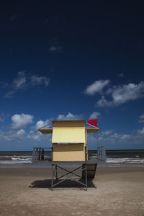 Lifeguard hut on the beach, Carrasco Beach, Carrasco, Montevideo, Uruguay by Panoramic Images