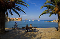 Collioure - Fishing Village and Artists Colony, Pyrenees-Orientales, France von Panoramic Images