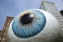 Eyeball sculpture, Chicago, Cook County, Illinois, USA von Panoramic Images