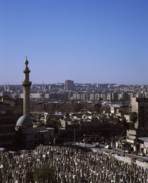 Mosque in a city, Damascus, Syria von Panoramic Images