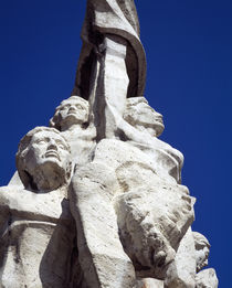 Low angle view of a statue, Syria von Panoramic Images
