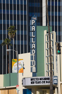 Theater in a city, Hollywood Palladium, Hollywood, Los Angeles, California, USA by Panoramic Images