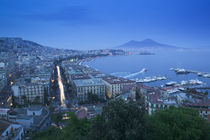 High angle view of a city, Naples, Campania, Italy von Panoramic Images