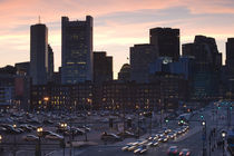 Skyscrapers in a city, Boston, Massachusetts, USA von Panoramic Images