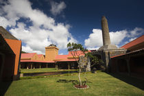 Facade of a distillery, Rhumerie De Chamarel, Chamarel, Mauritius von Panoramic Images