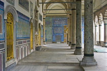 Corridor of a palace, Topkapi Palace, Istanbul, Turkey von Panoramic Images