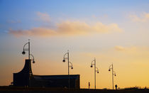 Lamps on Tramore Promenade, County Waterford, Ireland by Panoramic Images