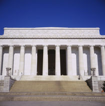 Steps of a memorial, Lincoln Memorial, Washington DC, USA von Panoramic Images