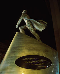 Low angle view of a statue of Adam Clayton Powell Jr von Panoramic Images