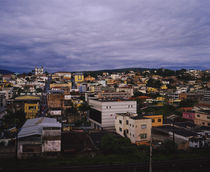 High angle view of a city, Congonhas, Minas Gerais, Brazil by Panoramic Images