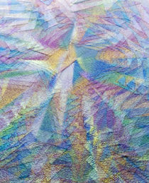 Kaleidoscopic pattern in pastels von Panoramic Images