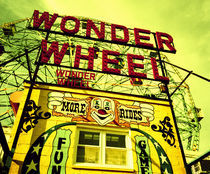 Entrance to the Wonder Wheel von Panoramic Images