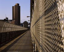 Walkway on a bridge von Panoramic Images