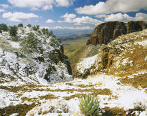 Snow over mountains, Tonto National Forest, Gila County, Arizona, USA by Panoramic Images