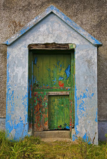 Paint Effects, Old Cottage, Bunmahon, County Waterford, Ireland von Panoramic Images