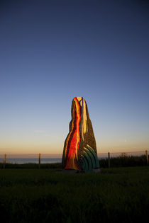 Contemporary Sculpture, Boatstrand, The Copper Coast, County Waterford, Ireland von Panoramic Images