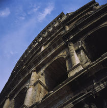 Low angle view of the Colosseum, Rome, Italy by Panoramic Images