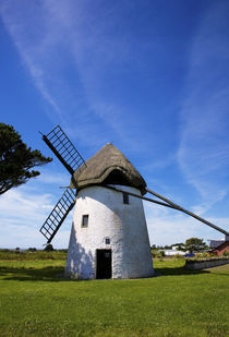 Thatched Windmill, Tacumshane, County Wexford, Ireland von Panoramic Images