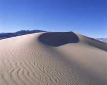 Rippled pattern on sand, Death Valley, California, USA von Panoramic Images